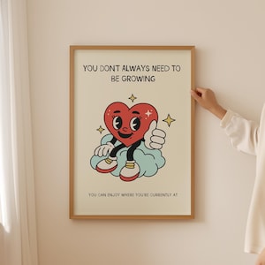 Decorably Classroom Poster, Cute Positive Art, Kids Room Art, Downloadable Print, Cartoon Art Print, Growing poster, Gift for Student