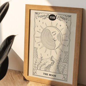 Wall Art Set of 6~ Tarot Card Print Set~ Digital Download ~wall Decor ...