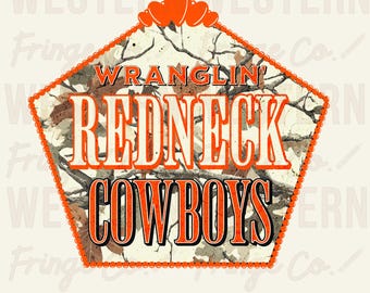 Western Cowboy Graphic Design, Country Rodeo Svg, Trendy Western Style Graphics, Redneck Cowboy Design, Western Camo Design Png