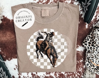 Retro Western Cowboy Design, Trendy Cowboy Design, Western Sublimation Designs, Western Shirt Designs, Retro Cowboy Svg