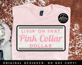 Pink Collar Sublimation Design, Western Cowboy Graphic Design, Country Rodeo Svg, Trendy Western Style Graphics, Cowboy Design Png