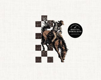 Diseño de vaquero occidental (PNG), diseños gráficos de vaquero de rodeo, vaquero de moda (PNG), gráficos de camiseta country western (SVG), vaquero retro (SVG)
