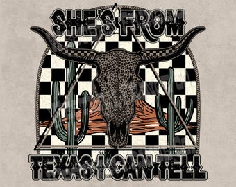 Lei viene dal Texas PNG, disegni PNG western, design grafico per maglietta di musica country, PNG turchese, file digitali PNG da cowgirl