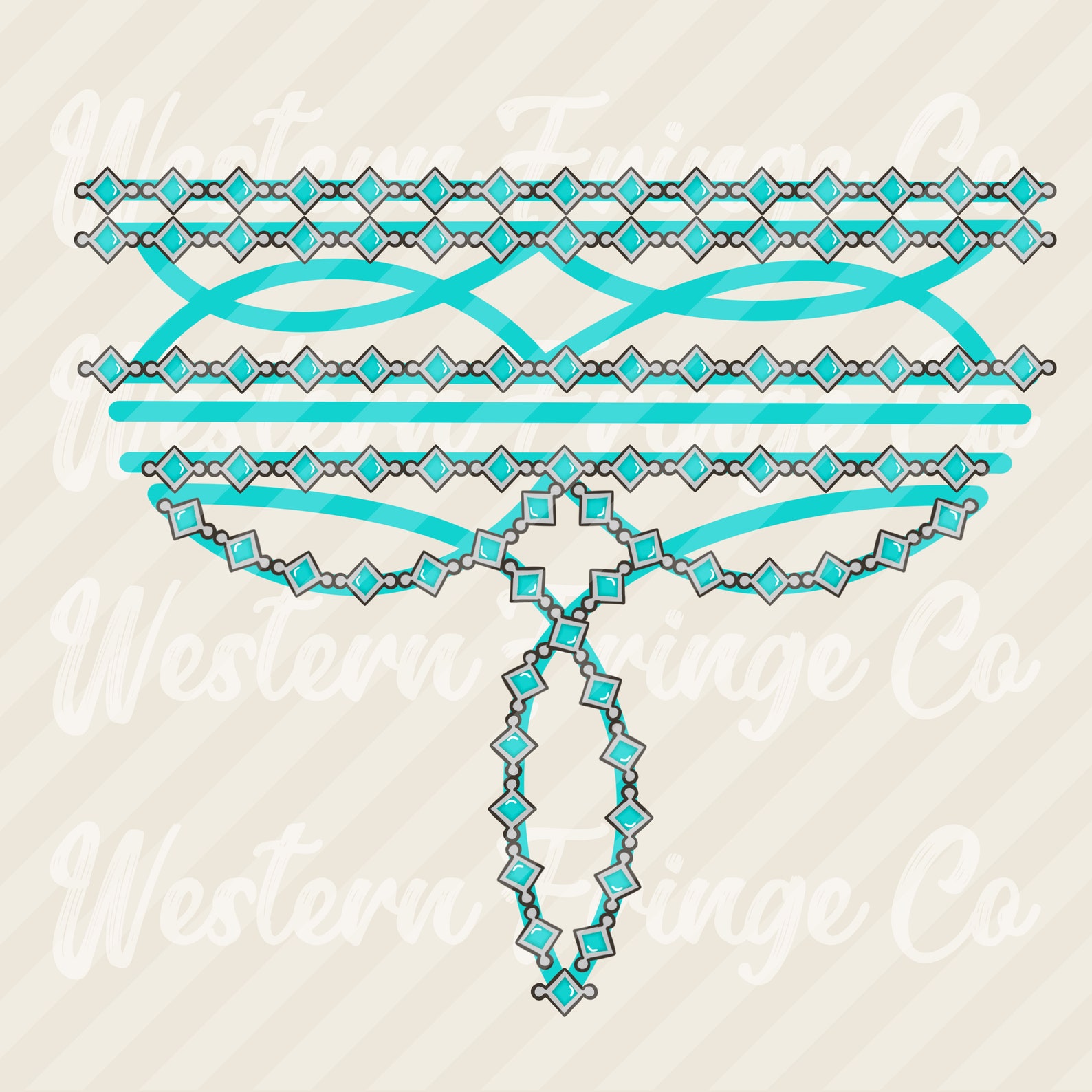 Boot Stitch Png, Turquoise Designs Png, Western Designs Png, Turquoise ...