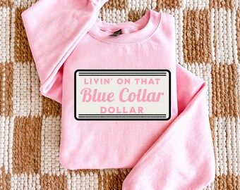 Blue Collar Sublimation Design, Western Cowboy Graphic Design, Country Rodeo Svg, Trendy Western Style Graphics, Cowboy Design Png