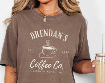 Brendan's Coffee Co Mummy Shirt, Comfort Colors Oversized Shirt, Theme Park Universal T-shirt, Niche Mummy Ride Brendan Merch, Gotten My Cup