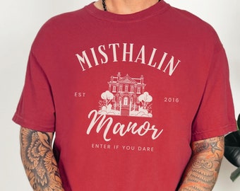 Misthalin Manor OSRS Shirt Mystery, Minimalist T-shirt Gift Boyfriend, Oversized Shirt Comfort Colors, Niche Runescape Niche T-shirt MMORPG