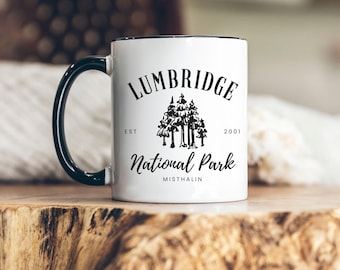 Lumbridge National Park Mug OSRS, Cute Gift for Runescape Player, Fantasy Forest Coffee Mug Gift, Old School Runescape Niche MMORPG Cup