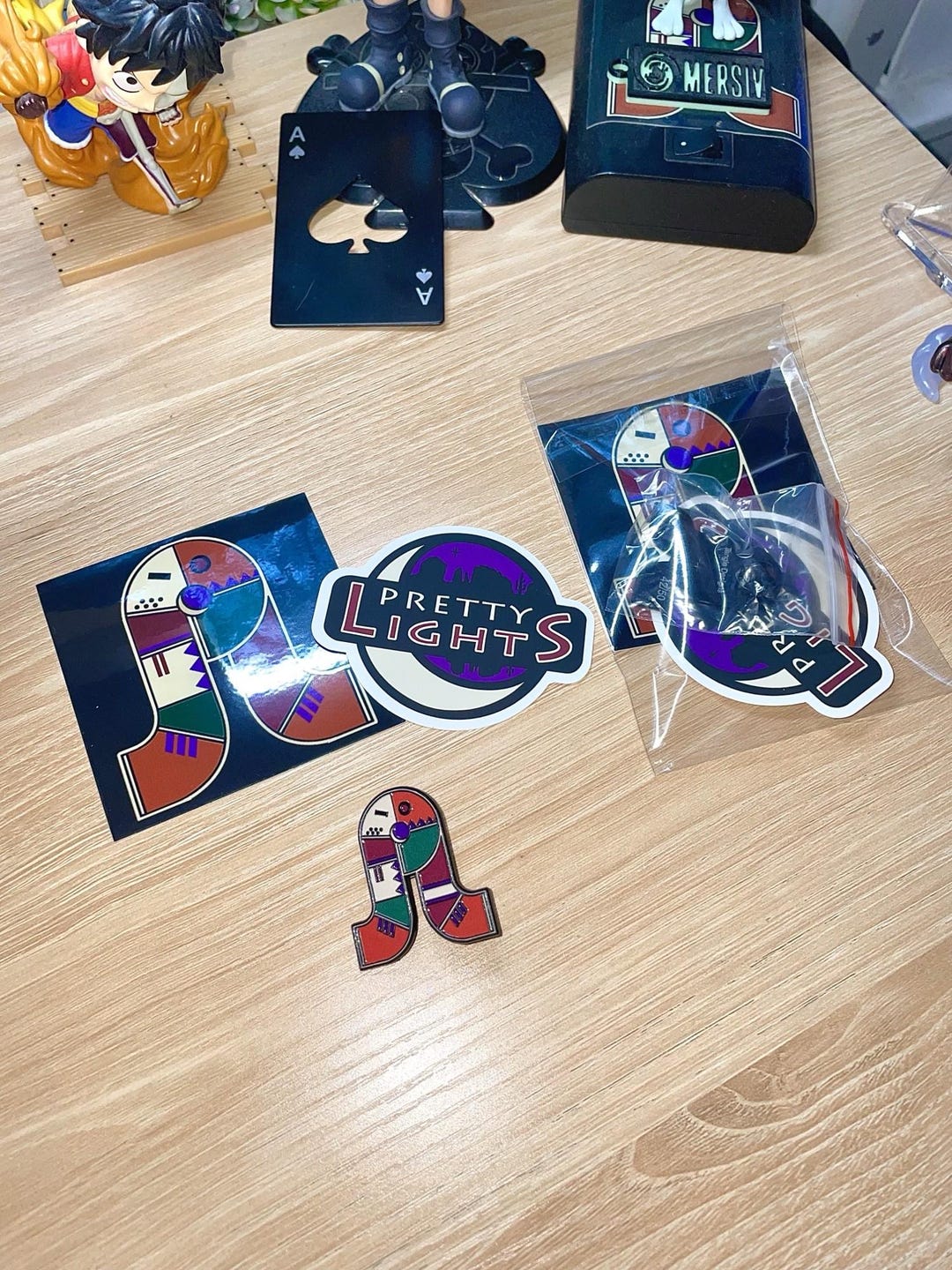 Pretty Lights Yotes Pin and Sticker Combo - Etsy