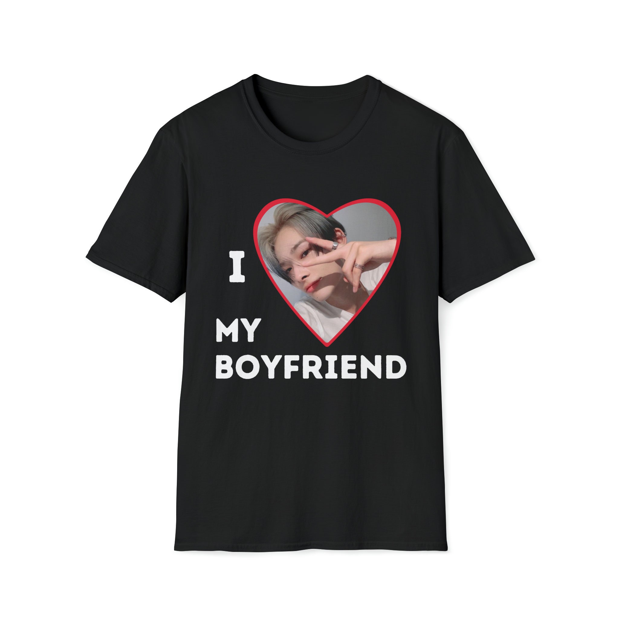 I Love My Boyfriend Niki Kpop Merch Unisex Softstyle Tee