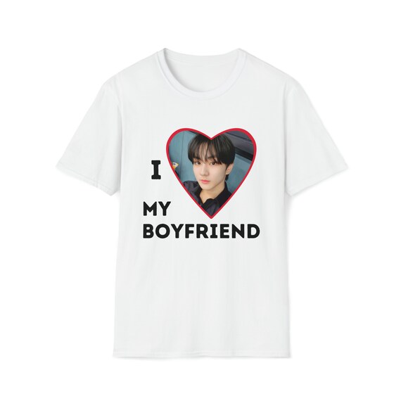 I Love My Boyfriend Jungwon Kpop Merch Unisex Softstyle Tee