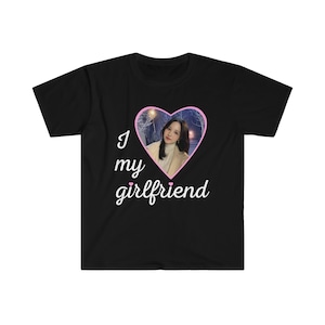 I Love My Girlfriend Mina Kpop Merch Unisex Softstyle Tee Twice Tour Shirt Black
