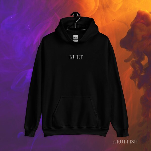 Kult Classic Hoodie - Embroidered | Cozy Streetwear | Premium Quality | Hand Designed | Designer | Streetwear | Hypebeast clothing