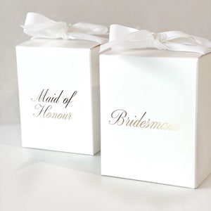 Bridesmaid & Maid of Honour Candle Gift