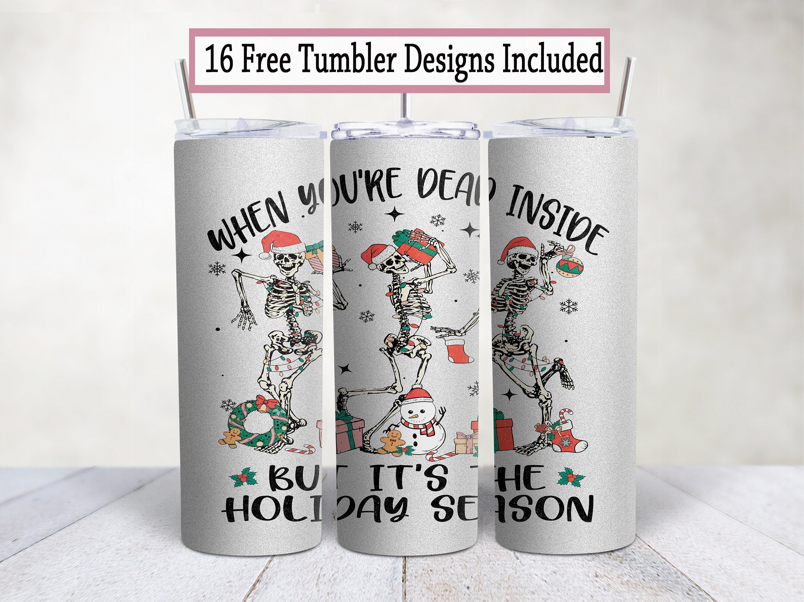 Christmas Tumbler With Lid and Straw Stainless Steel 20oz Christmas Skinny  Tumbler Insulated Christm…See more Christmas Tumbler With Lid and Straw