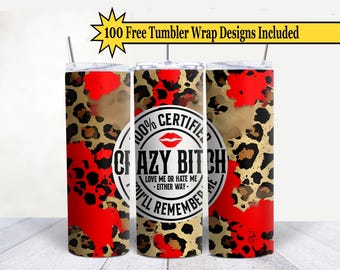 Sarcastic Tumbler Wrap PNG: Funny Sassy Design (Digital Download)