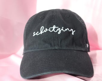 Schvitzing Hat - Embroidered Yiddish Pun, Jewish Gift