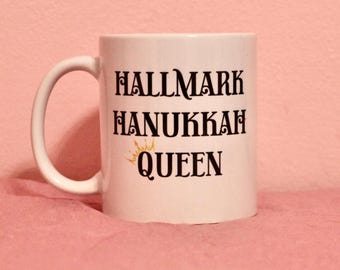 Hallmark Hanukkah Queen Mug, Chanukah Movie Gift