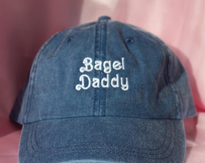 Bagel Daddy Hat, Foodie Gift, Da Shayna Punims Original