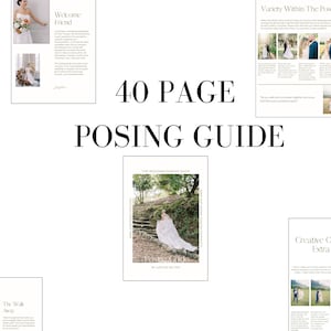 The Ultimate Couples Posing Guide | Posing Prompts for Photographers ...