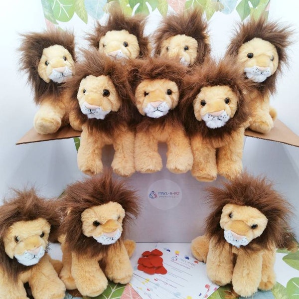 Lion Plushie Etsy