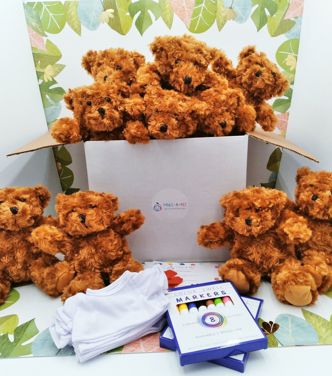 10 Pack Make Your Own Chocolate Teddy Bear Party Kit White Etsy 10-pack-make-your-own-chocolate-teddy-bear-party-kit-white-etsy