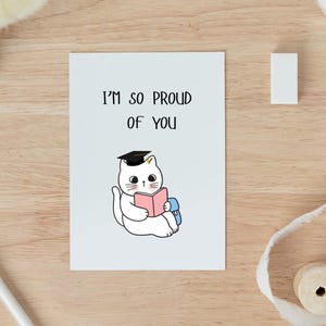 Tarjeta de orgullo por ti, tarjeta de felicitaciones por graduación, nuevo trabajo o ascenso, tarjeta de aliento de bien hecho, regalo de logro, orgulloso de ti