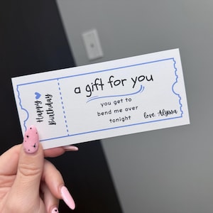 Geschenk Karte, Geschenkgutschein, personalisierte Karte, Weihnachtsgutschein, Überraschung Urlaub, personalisiertes Geschenk, Geburtstag Event
