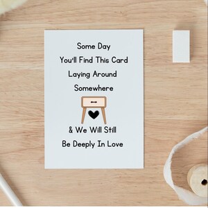 Tarjeta de aniversario para novio, Tarjeta de aniversario divertida para ella, Tarjeta de aniversario de él, Tarjeta divertida para novia, Aniversario para él