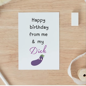 Carte d'anniversaire pour elle, carte d'anniversaire torride pour femme, carte d'anniversaire de petite amie, carte de jeu de mots, cadeau d'anniversaire, carte d'anniversaire
