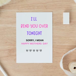 Tarjeta divertida para el día de la madre, regalo para el día de la madre de parte del esposo, tarjeta con un trasero increíble, tarjeta de cumpleaños para la esposa, tarjeta de aniversario para la esposa, regalo para la esposa para ella
