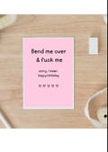 Dirty Birthday Card for Him, Raunchy Birthday Card for Husband, Boyfriend Birthday Card, Birthday Gift, Birthday Cards for boyfriend