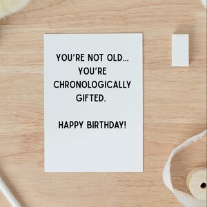 Funny Birthday Card for Him, Funny Birthday Card for Her, Birthday Card for Friend, Sarcastic Birthday Card, Cheeky Greeting Card,