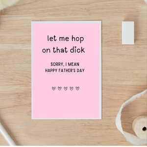 Tarjeta sucia del Día del Padre / Tarjeta para esposo / / Tarjeta para él / Tarjeta del Día del Padre / Tarjeta para papá / Tarjeta para novio