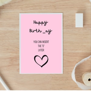 Carte d'anniversaire pour lui, carte d'anniversaire torride pour mari, carte d'anniversaire de petit ami, carte de jeu de mots, cadeau d'anniversaire, carte d'anniversaire