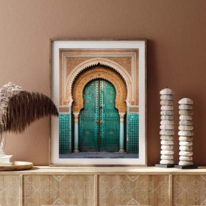 Photography Architecture , Vintage Gallery Wall,  Moroccan Door , Moroccan Product , Morocco , Oriental Art ,  , Digital Prints