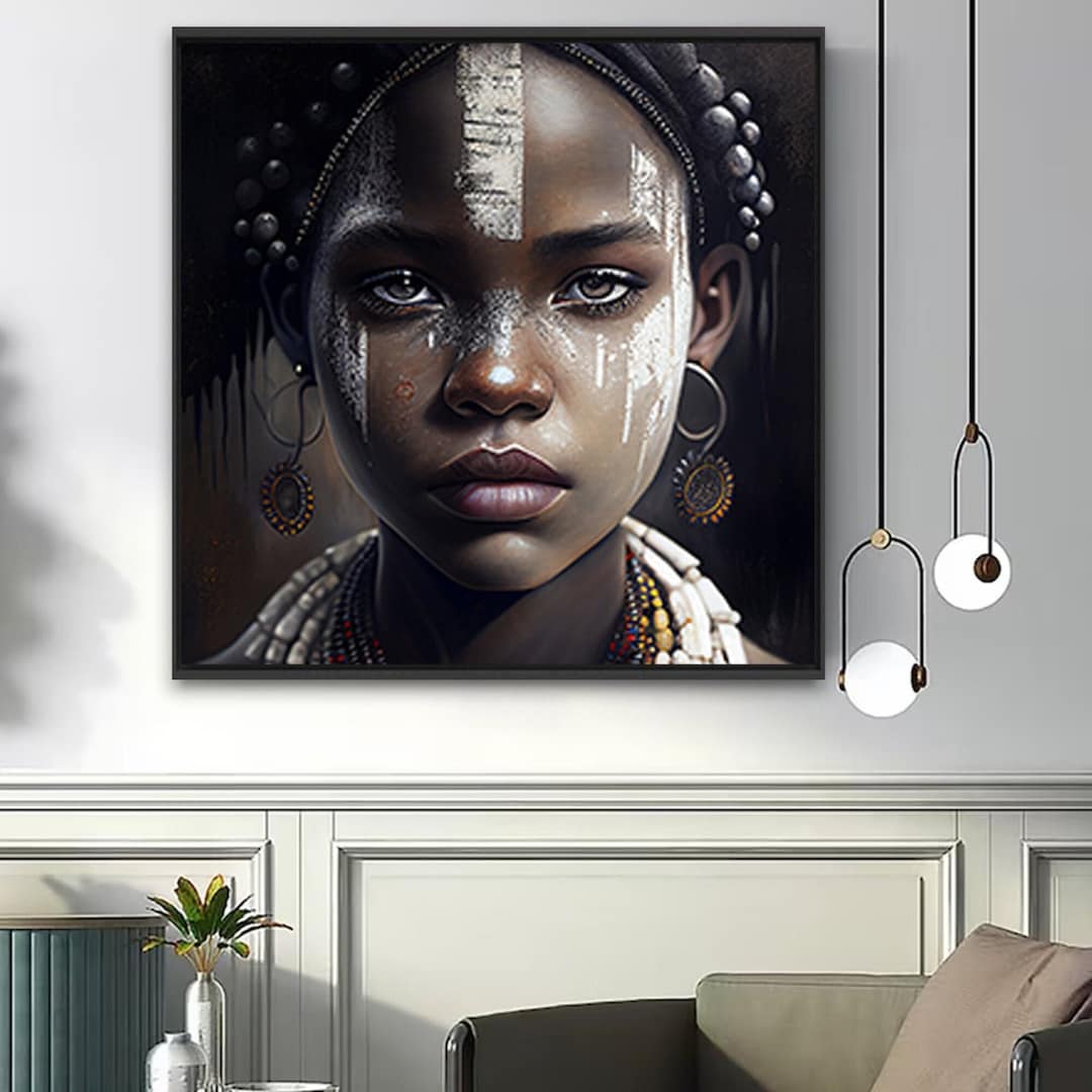 African Art Black Wall Art Gallery Wall Art Digital Wall Etsy