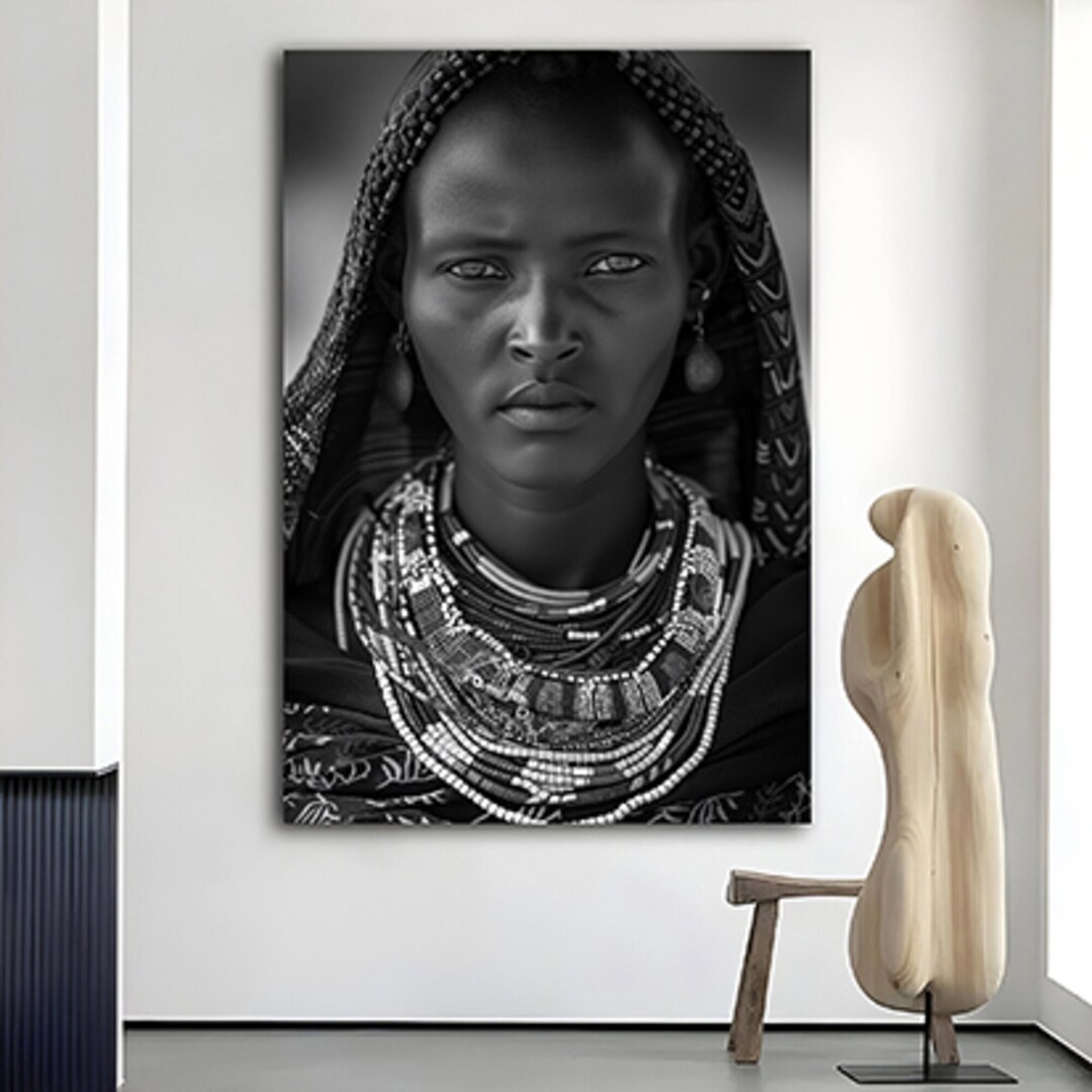 African Wall Art , Black Woman Art , Photography Artwork , Black and ...