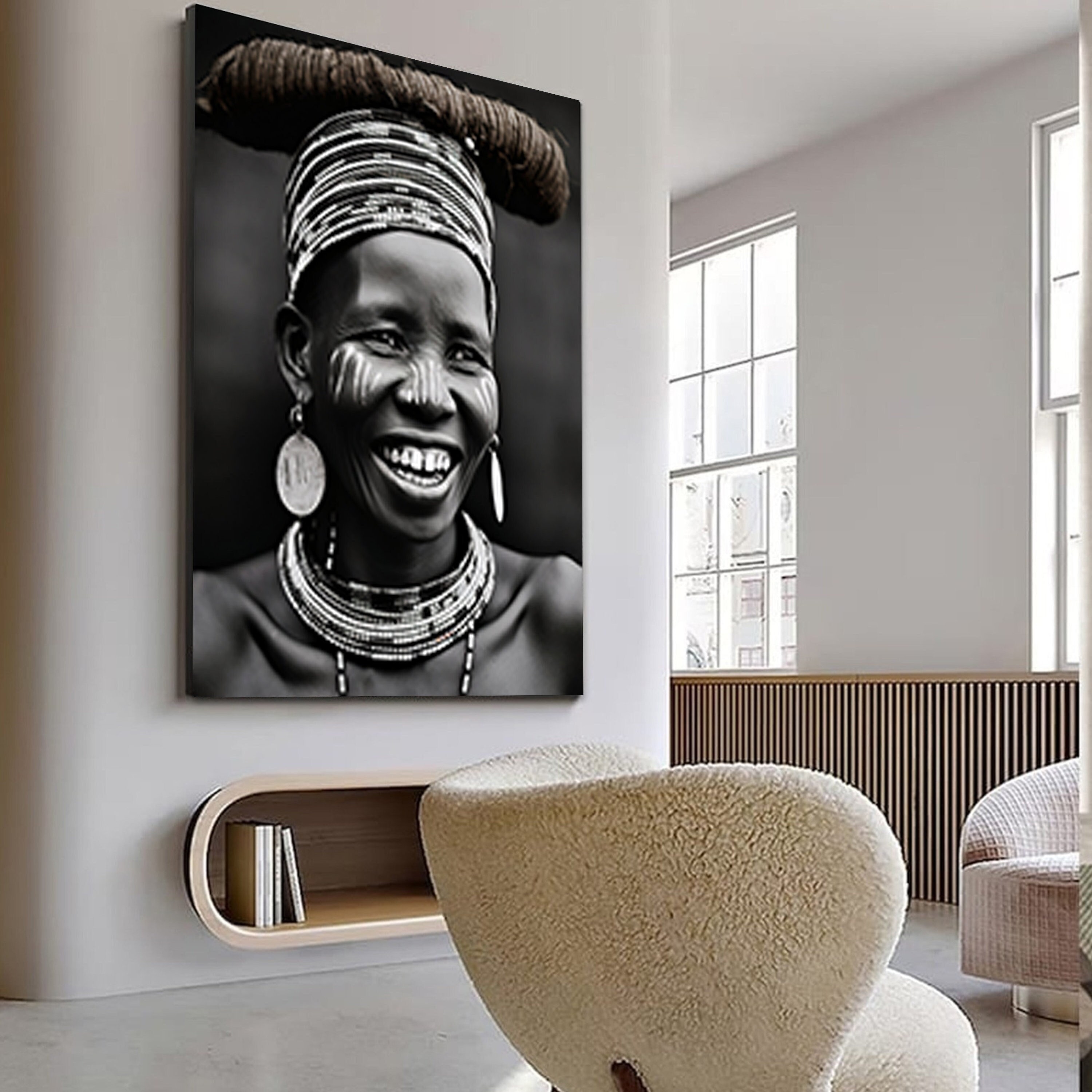 Black Women African American Girl Beauty Contemporary - S