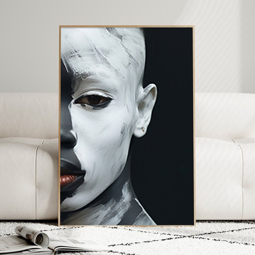 Black Art , Black and White Wall Art , Photography Artwork , African Art , Wall Art Printable