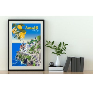 Italy Retro Wall Art | Vintage Wall Art | Retro Printable Art | Pop Art Poster | Contemporary Wall Art | | Exhibition Poster