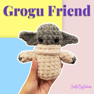 Grogu Friend Crochet Amigurumi