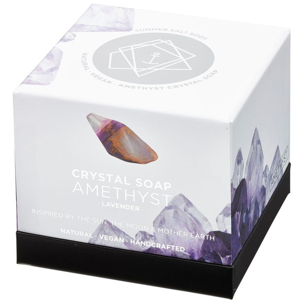 Amethyst Crystal Soap