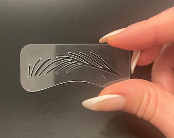 Nano Brow Stroke Stencils