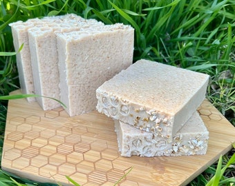Honey & Oats Goat Milk Soap