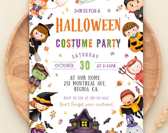 12 Biglietti Di Invito Per Halloween, Feste Di Halloween, Accessori Per Feste Di Halloween, Biglietti Di Auguri Di Halloween Con Buste E Adesivi Di Halloween, Invito Per Feste Spaventose Di Compleanno