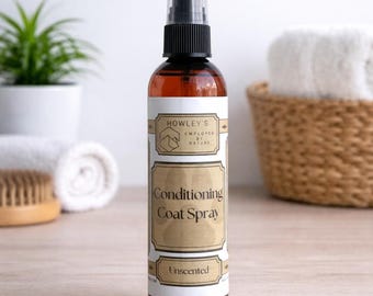 Conditioning Coat Spray for Dogs – Lightweight, Unscented Coat Conditioner