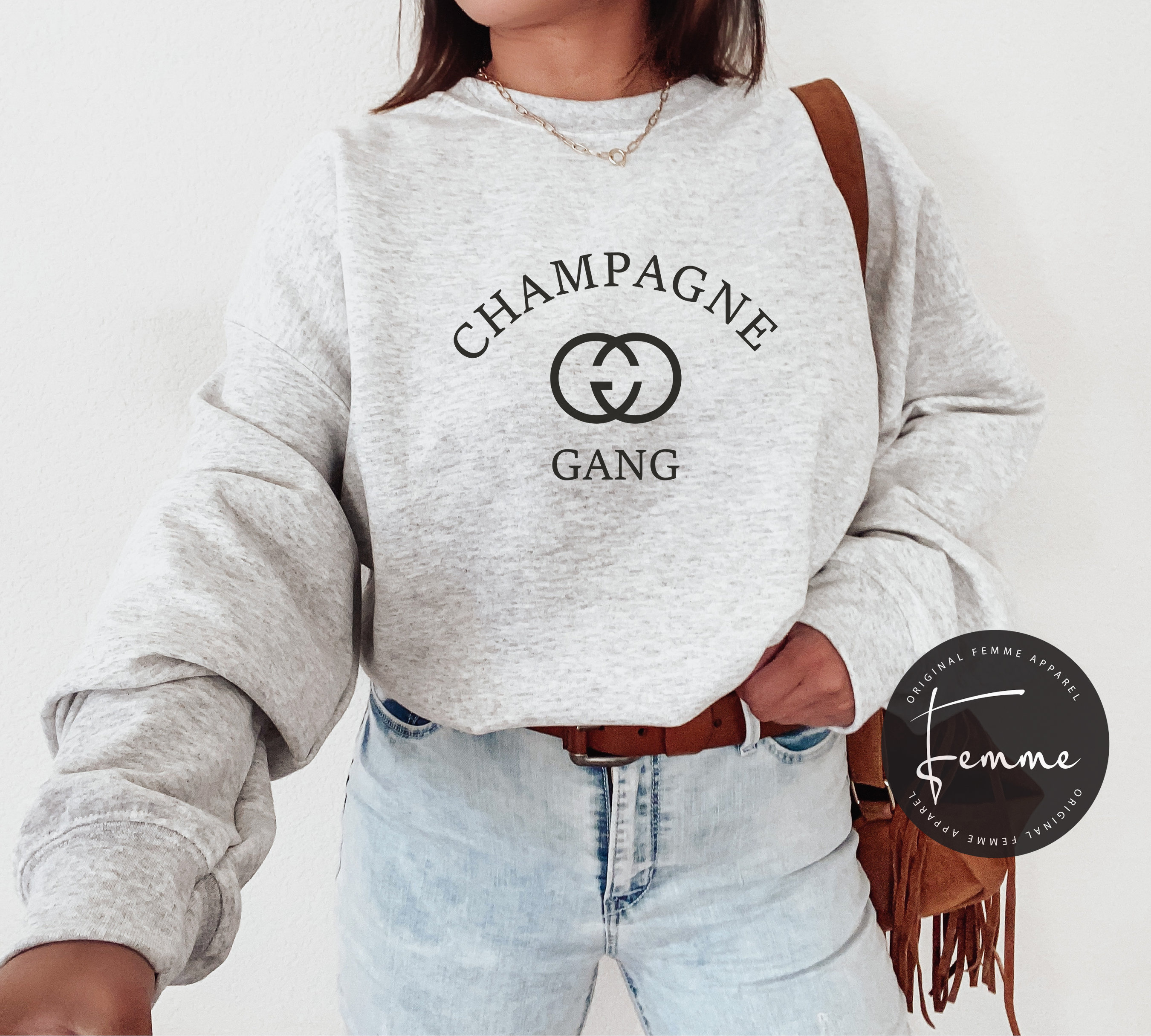 Champagne Gang Sweatshirt - Bachelorette Party Sweatshirt - Bridal Party  Sweatshirt- Brunch Sweatshirt - Bridesmaid Gift- Best Friend Gift - Etsy
