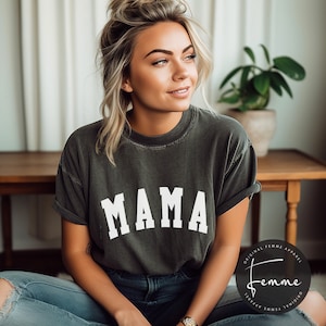 Mama Shirt - Comfort Colors -  Vintage Mama Shirt - Mothers Day Gift - Retro Mom Gift - Mom To Be - Mommy Shirt - Mom To Be