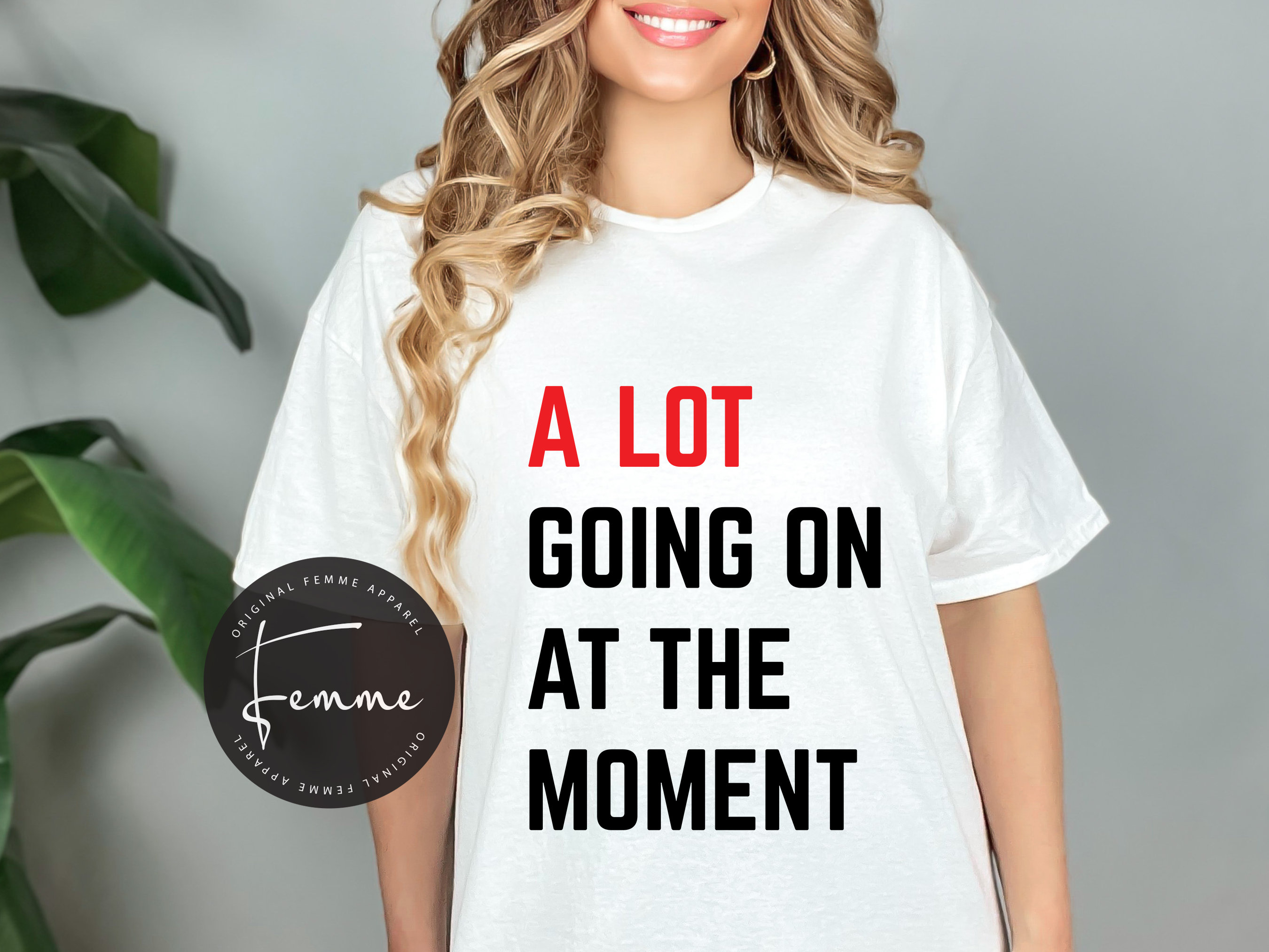 Taylor Swift A Lot Going on at the Moment Tee, Slogan Shirt, Celebrity  Inspired Tshirt -  Norway
